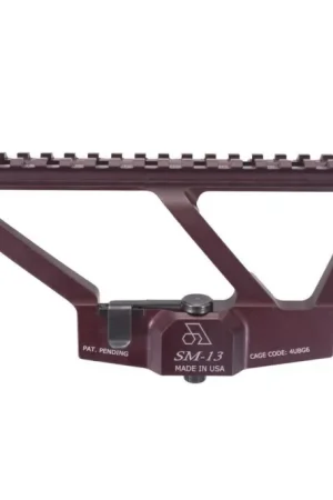 Arsenal Firearms SM-13 Picatinny Scope Mount Plum Hard Anodized - Ends Today