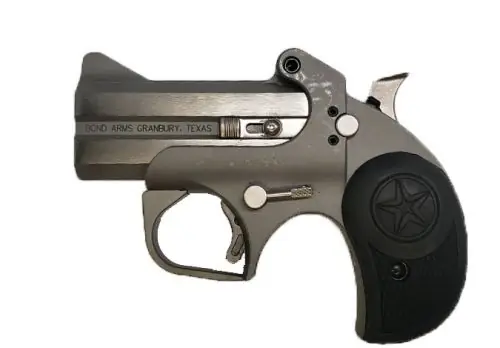Top Pick - Bond Arms Rowdy Compact .45 Colt .410 Stainless Steel Derringer