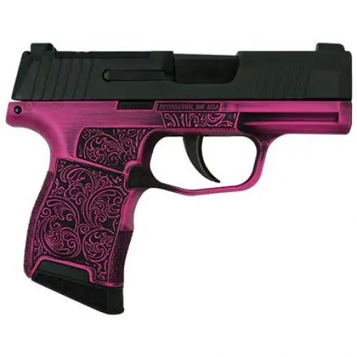 Almost Gone - Sig Sauer P365 Exclusive Pink Filigree 9mm Blue/Black Pistol