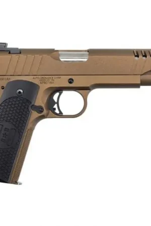Auto Ordnance 1911TCAC10 Government .45 ACP Burnt Bronze Cerakote Pistol - Top Pick