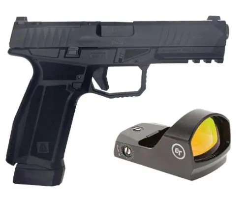 Arex Delta L OR Optic Ready 9mm Blue/Black Pistol w/ Crimson Trace Red Dot | Going Fast
