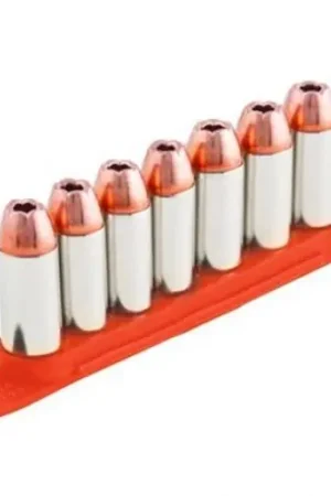 Just In - TUFF Products QuickStrips Speed Strips .357/.38/.40S&W/6.8mm Orange 8rd 2ct