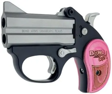 Now Available - Bond Arms Stinger Girl Specialty .380 ACP Bead Blasted Matte Stainless Derringer