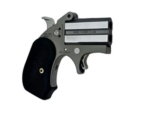 Reliable Choice | Bond Arms Stubby B6 B6 Extended Grips 9mm Stainless/Black Derringer