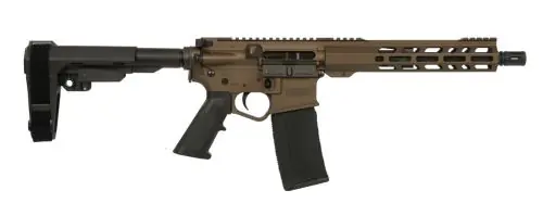 Wise Arms WA-15B SBA3 .223 Remington 5.56 NATO Midnight Bronze Cerakote Pistol | Order Direct