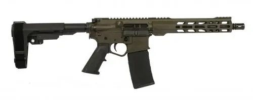 Wise Arms WA-15B SBA3 Braced .223 Remington 5.56 NATO Green Pistol | Hot Deal