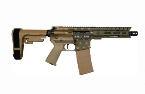 Diamondback Firearms DB15 Pistol AR-Style SBA3 Brace 5.56 NATO OD Green Flag Cerakote | Popular Choice