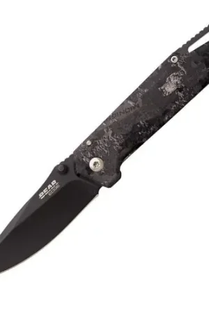 Bear & Son Cutlery Brisk 3.0 Medium Folding Knife Midnight Camo | While Supplies Last