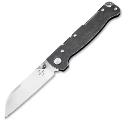 Affordable - Boker Atlas Backlock Thumb Safety Satin