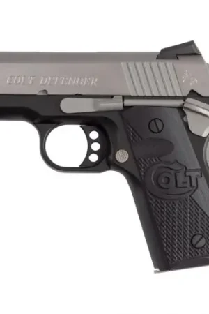 Best Value - Colt 1911 Defender .45 ACP Cerakote Titanium/Stainless Pistol