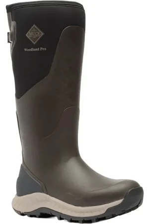Muck Men's Woodland Pro 16" Boot Turkish Coffee/Brindle 9 - Professional Grade